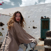 Cape de pluie pour vélo et cycliste unisexe / mixte 100% recyclé de marque française sur meanwhile boutique
